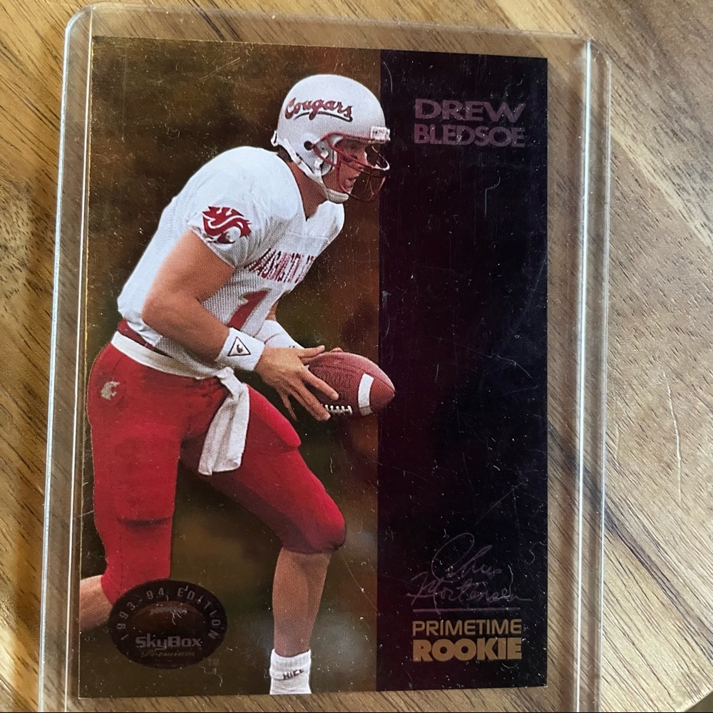 1993 Skybox Premium Primetime Rookies Drew Bledsoe #PR2 Rookie RC